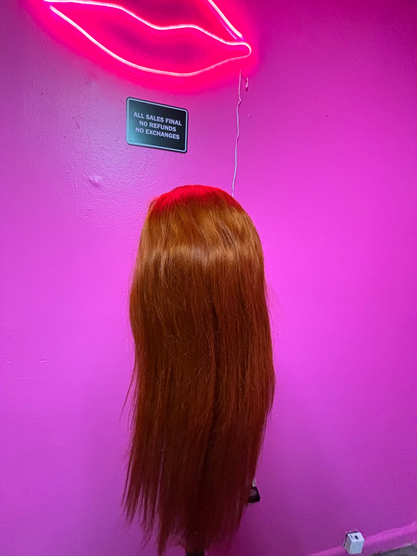 350 Ginger Wig