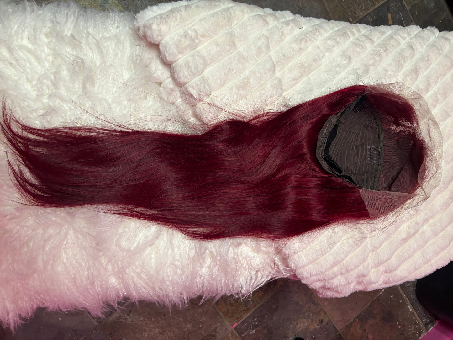 99J Burgundy Wig