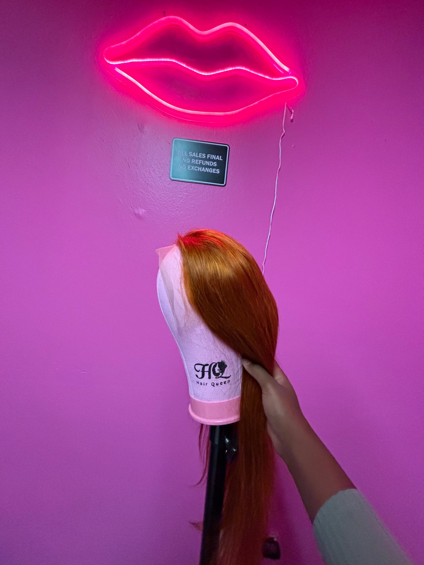 350 Ginger Wig
