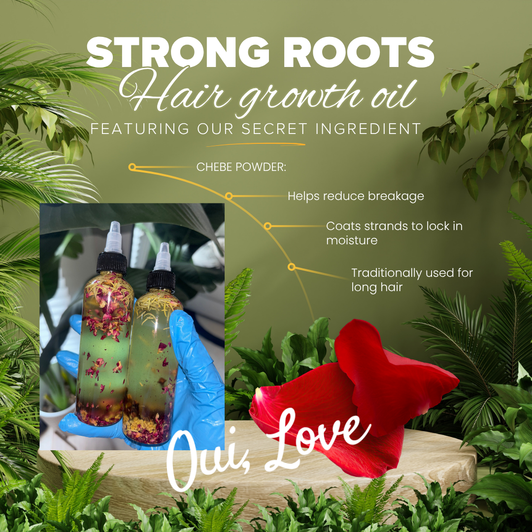 Strong Roots Hair Growth Oil Herbal Infusion