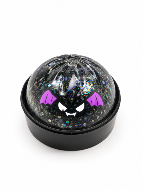 Halloween Glitter Steamed Bao Bun Dumpling Relief Toy
